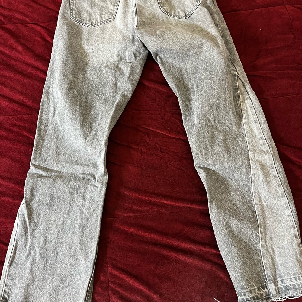 Zara Men's Light Gray Straight Jeans